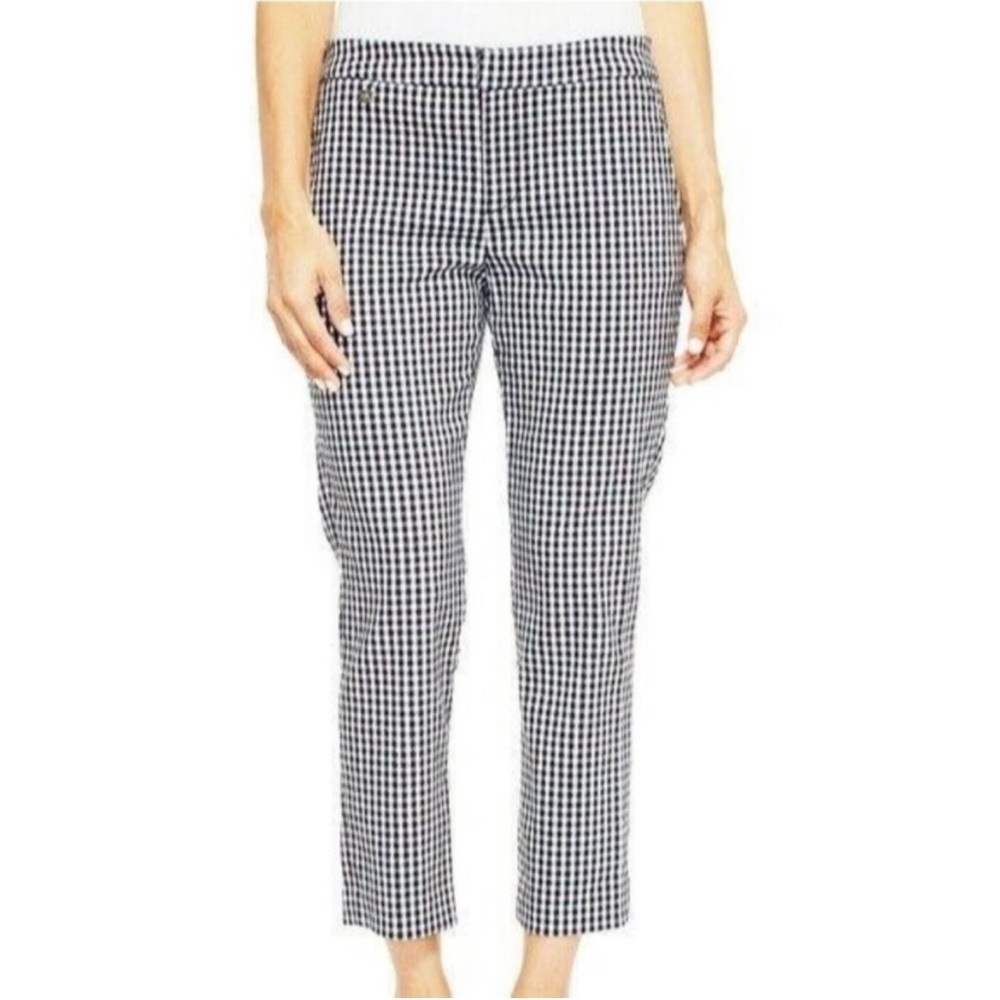 Lauren Ralph Lauren Black and White Gingham Pants